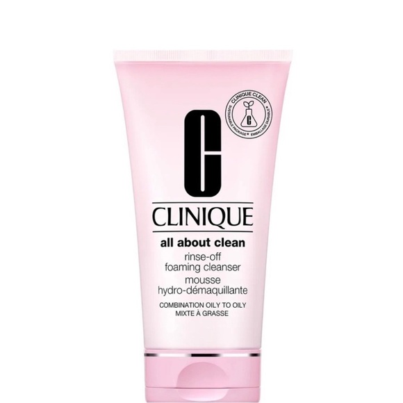 Clinique Other - Clinique All About Clean Rinse-off foaming cleanser full size 5.0 oz NEW